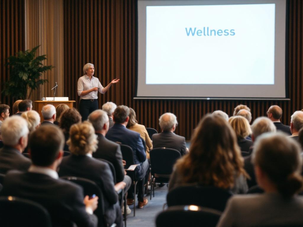wellness presentation senior audience